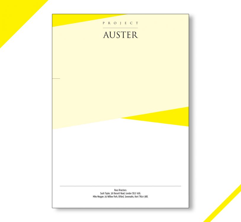 Auster Letterhead