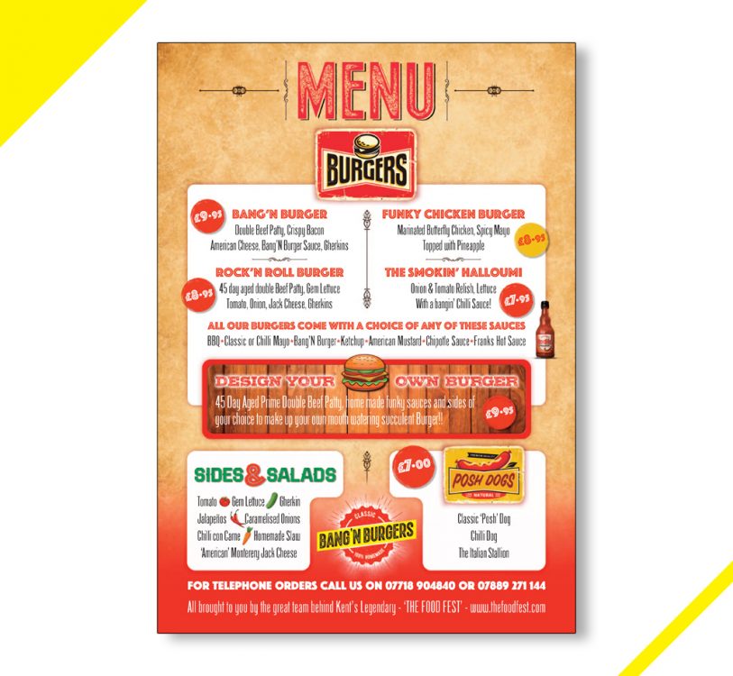 BNB Menu